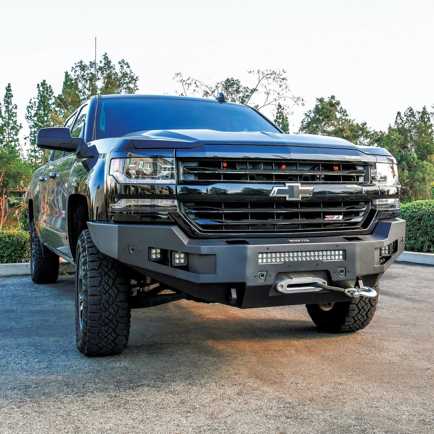 Westin Pro-Series Front Bumper for Chevrolet Silverado HD (2015-2019) - 58-411165