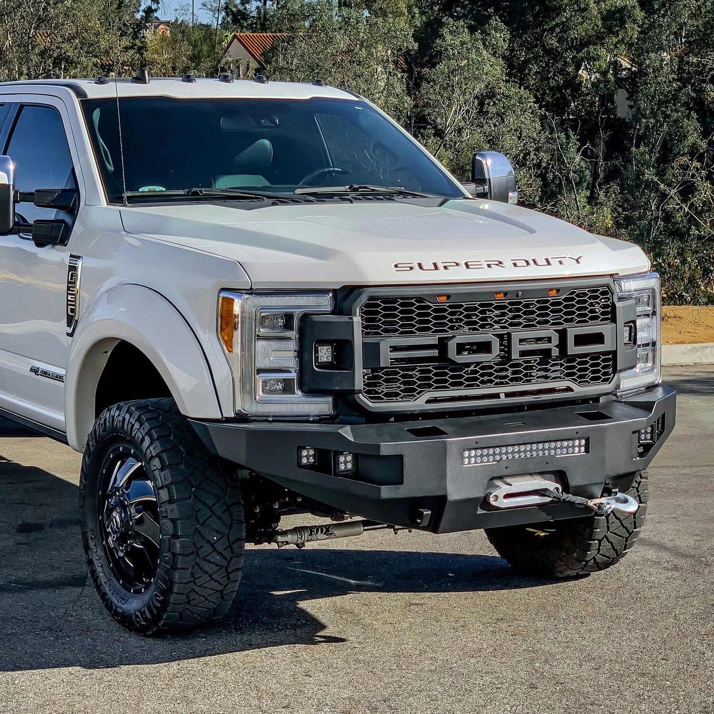 Westin Pro-Series Front Bumper for Ford Super Duty (2017-2022) - 58-411175