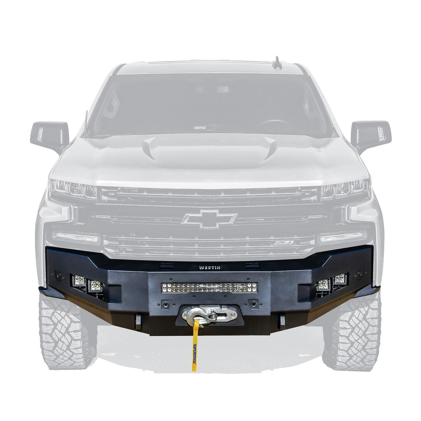 Westin Pro-Series Front Bumper for Chevrolet Silverado 1500 (2019-2022) - 58-411215