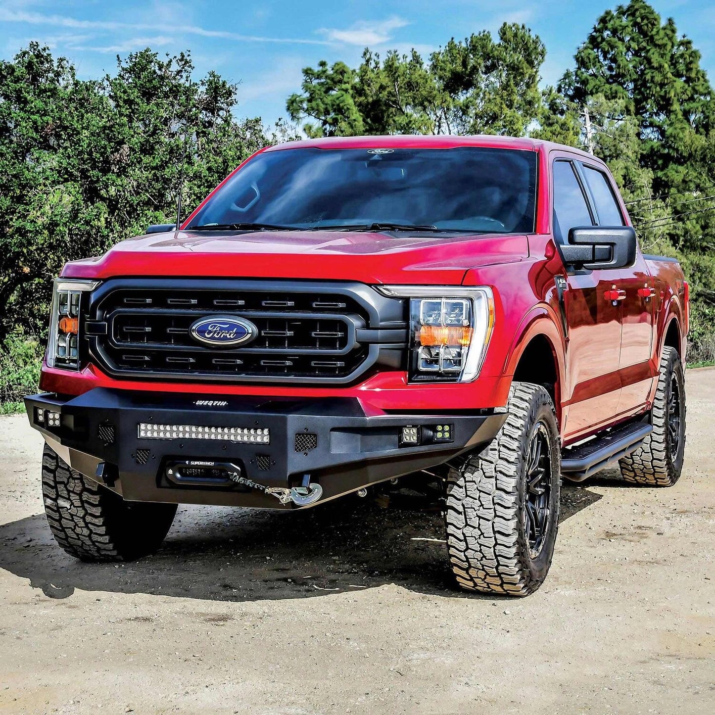 Westin Pro-Series Front Bumper for Ford F-150 (2021-2023) - 58-411245