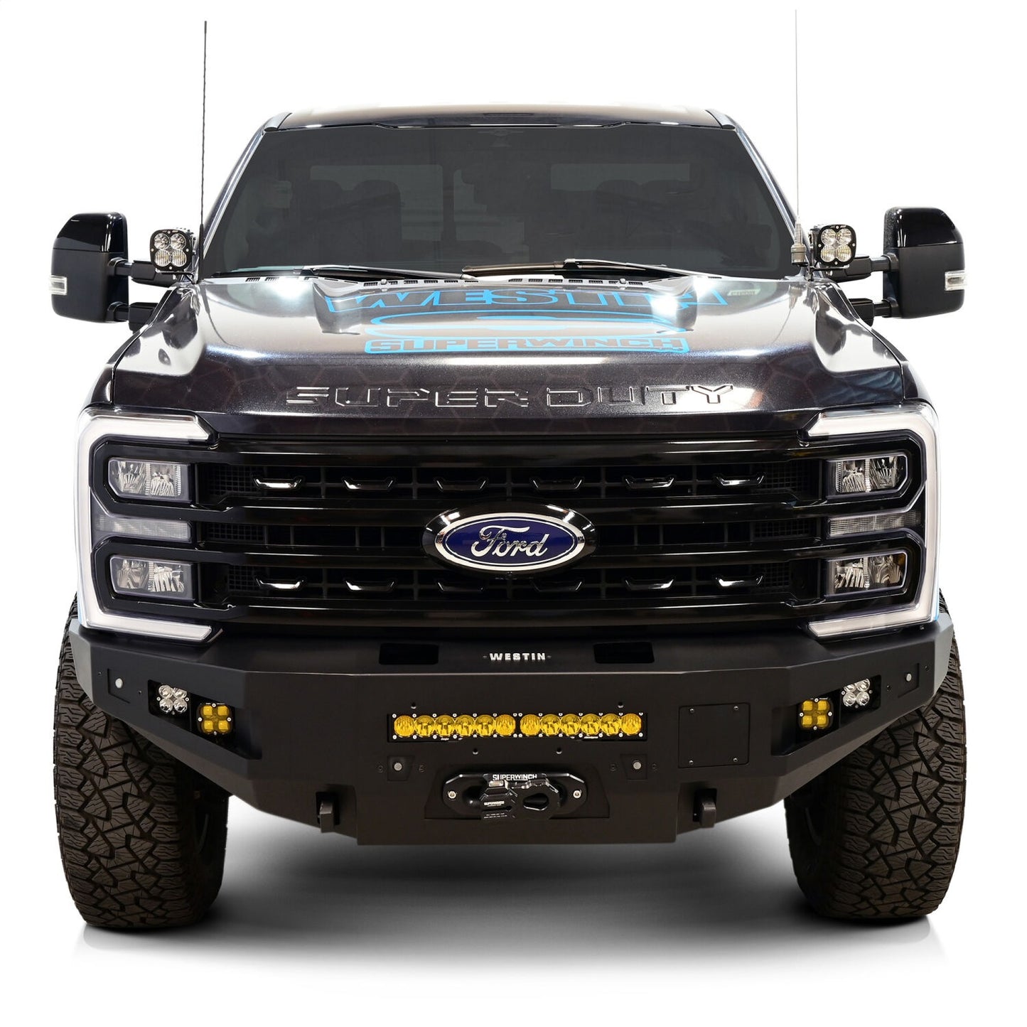 Westin Pro-Series Front Bumper for Ford Super Duty trucks (2023-2026) - 58-411305