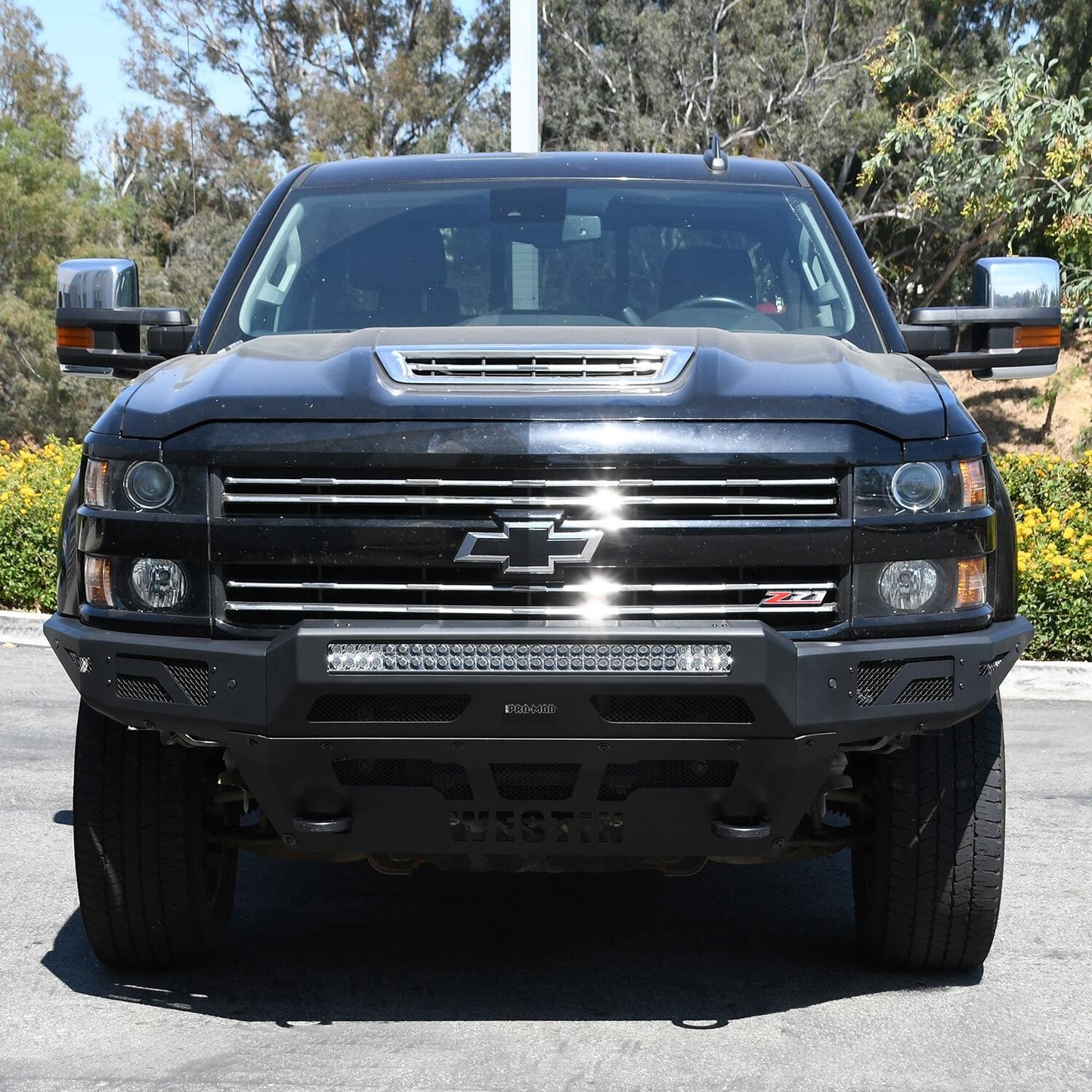 Westin Pro-Mod Front Bumper for Chevrolet Silverado HD (2015-2019) - 58-41165