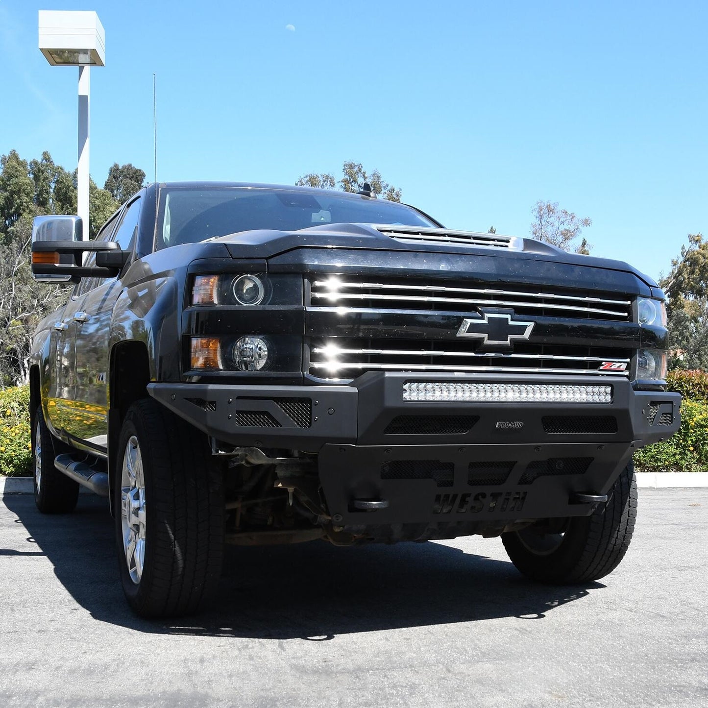 Westin Pro-Mod Front Bumper for Chevrolet Silverado HD (2015-2019) - 58-41165