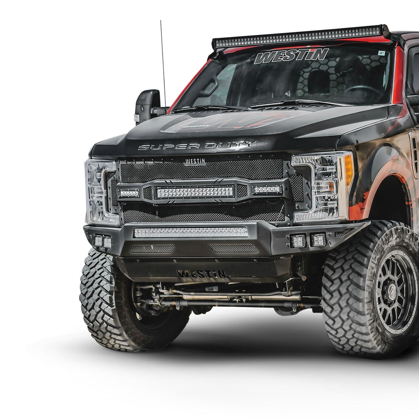 Westin Pro-Mod Front Bumper for Ford Super Duty (2017-2022) - 58-41175