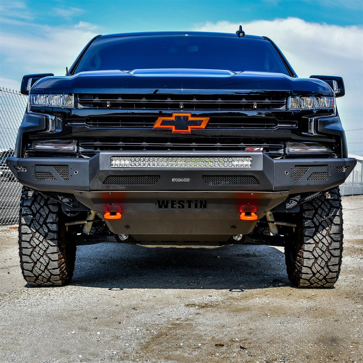 Westin Pro-Mod Front Bumper for Chevrolet Silverado 1500 (2019-2022) - 58-41215