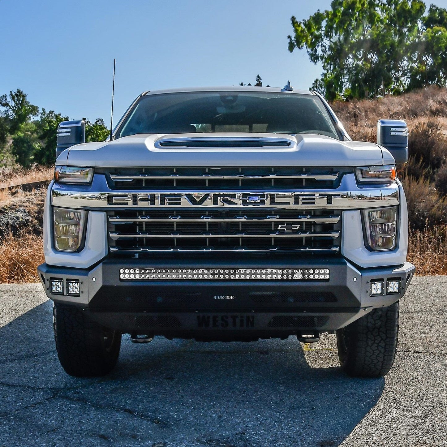 Westin Pro-Mod Front Bumper for Chevrolet Silverado HD (2020-2023) - 58-41225