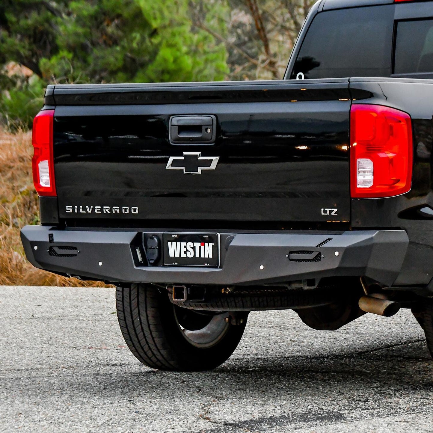 Westin Pro-Series Rear Bumper for Chevrolet Silverado / GMC Sierra trucks (2014-2019) - 58-421005