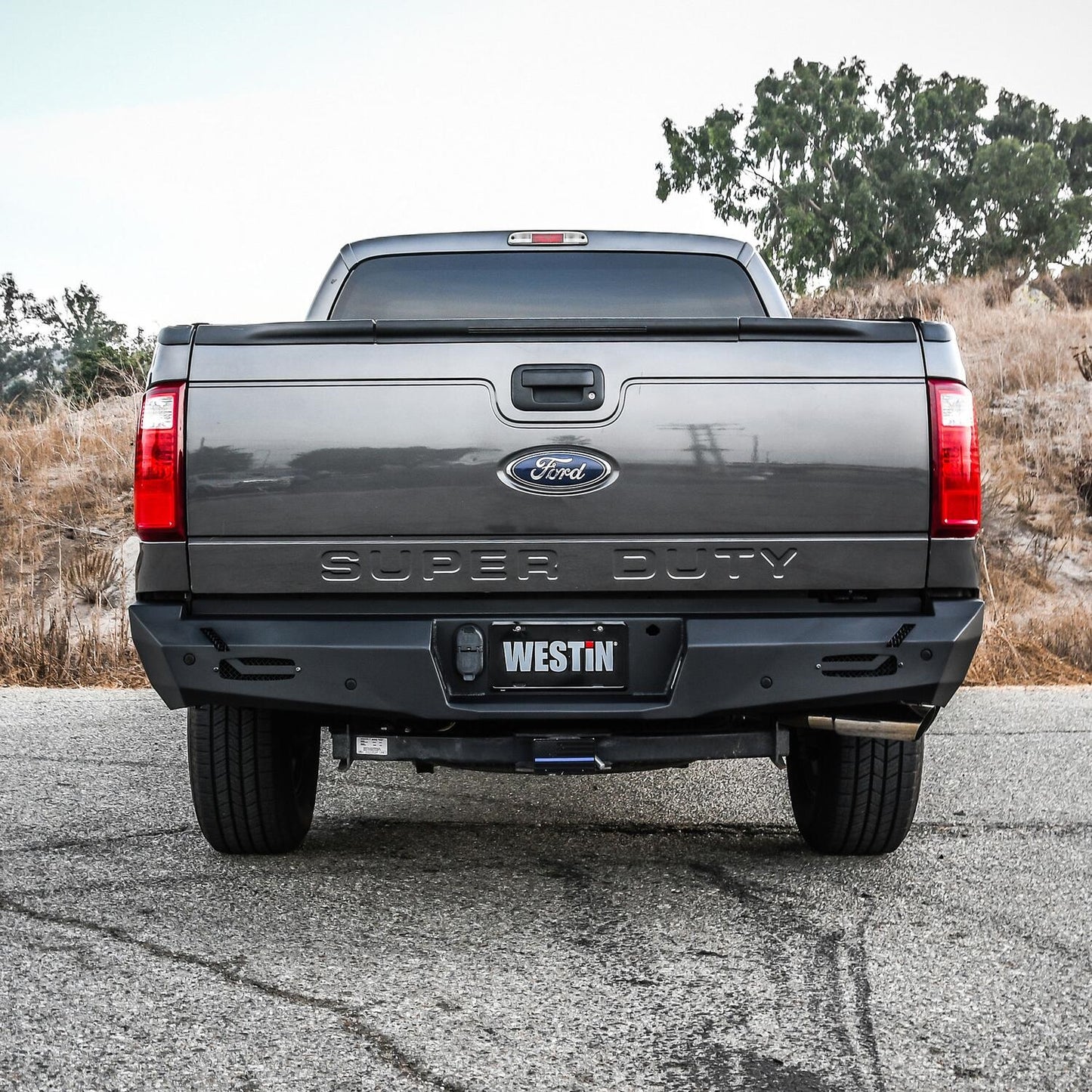 Westin Pro-Series Rear Bumper for Ford Super Duty trucks (2011-2016) - 58-421205