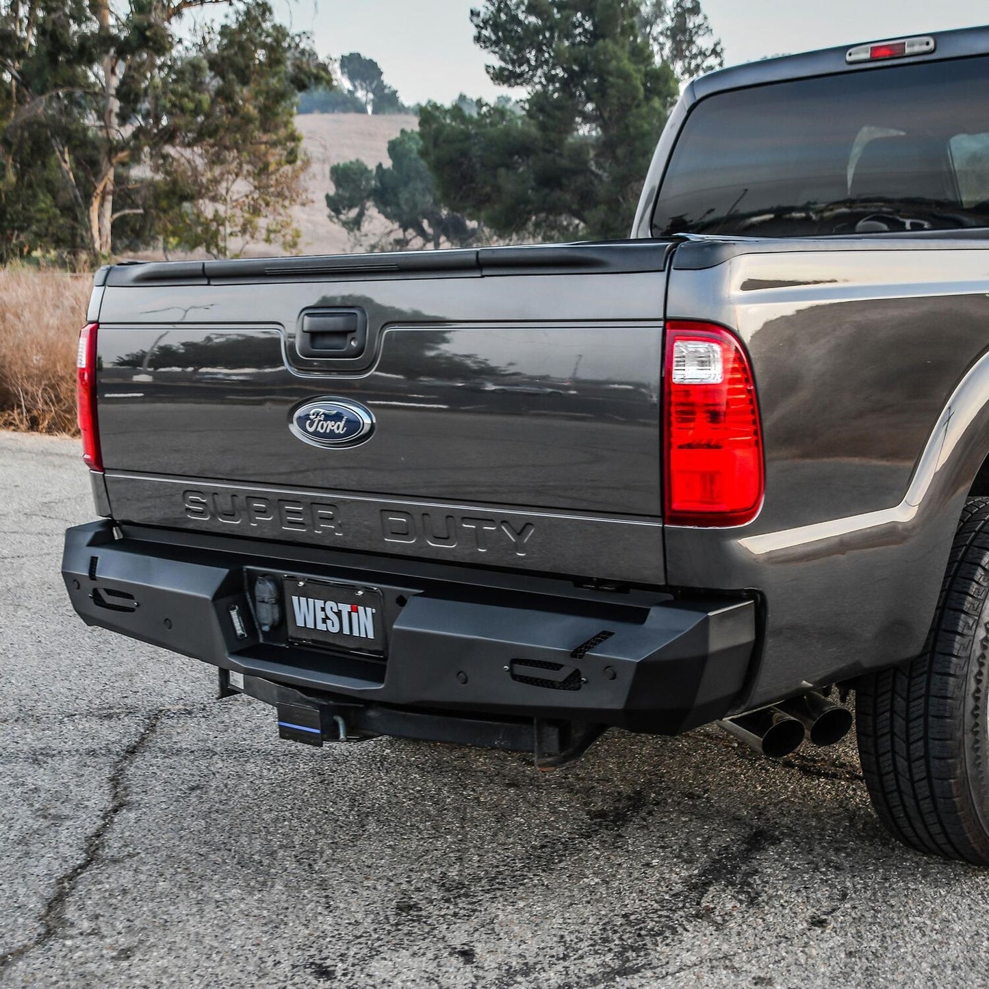 Westin Pro-Series Rear Bumper for Ford Super Duty trucks (2011-2016) - 58-421205