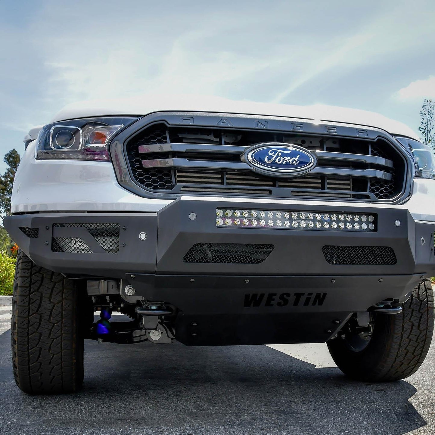 Westin Outlaw/Pro-Mod Skid Plate for Ford Ranger (2019-2023) - 58-71085