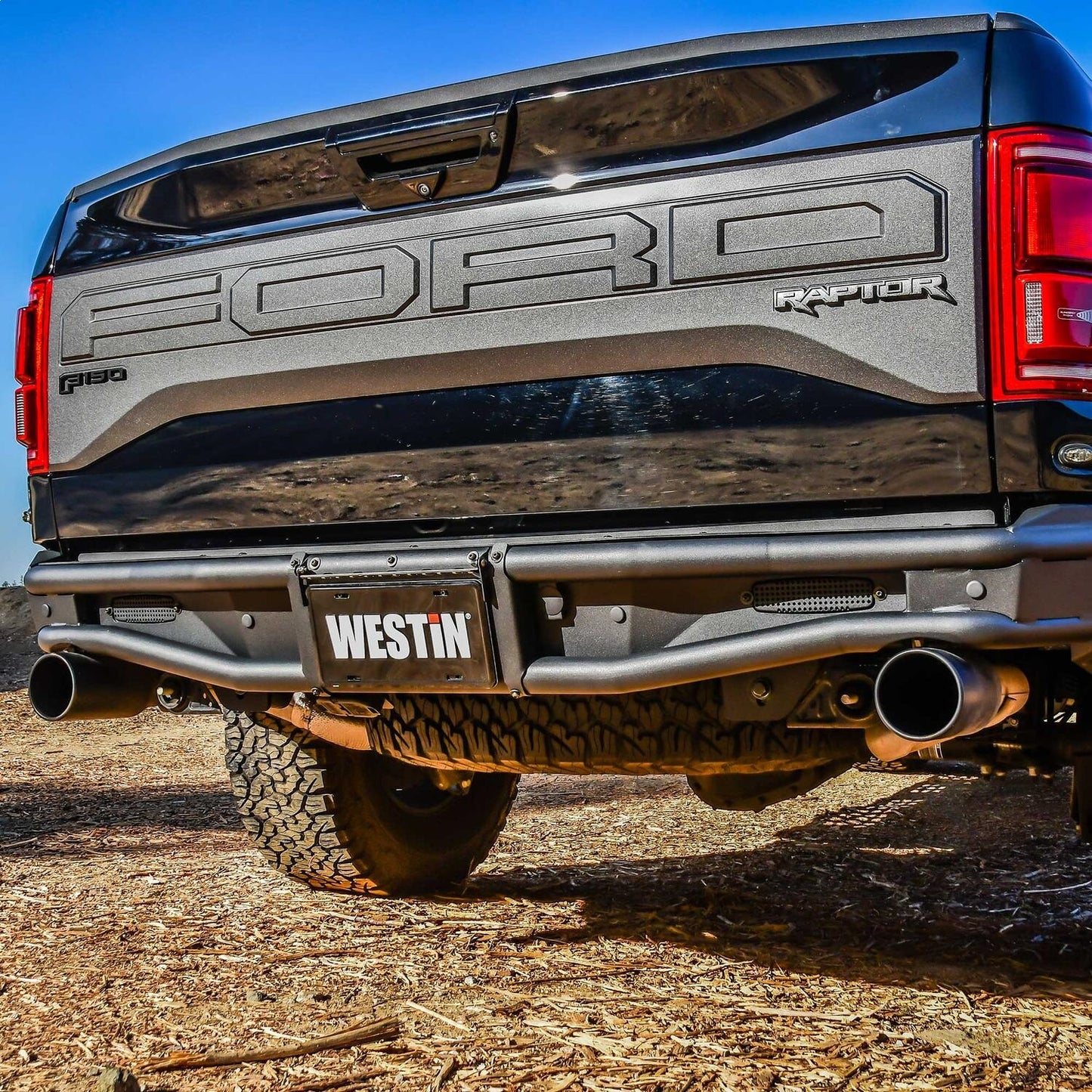 Westin Outlaw Rear Bumper for Ford F-150 (2017-2020) - 58-82025