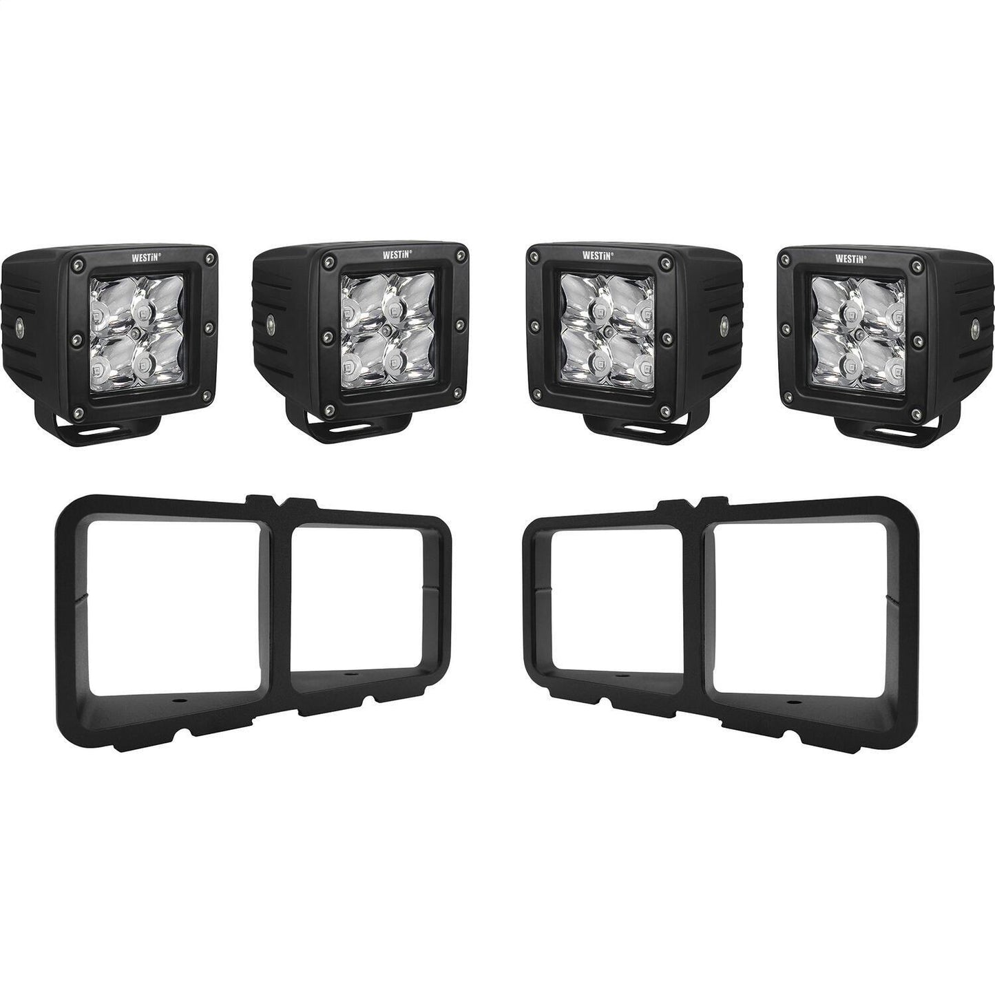 Westin Outlaw/Pro-Mod Bumper Light Kit Square - 58-9915