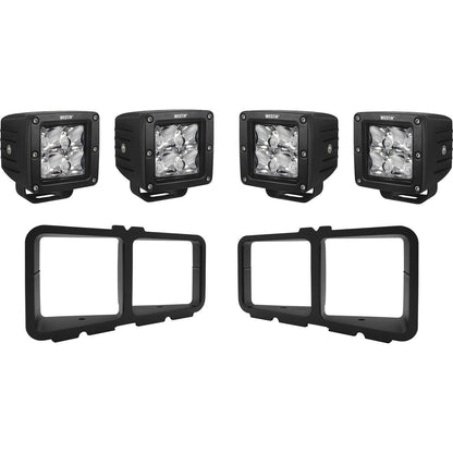 Westin Outlaw/Pro-Mod Bumper Light Kit Square - 58-9915