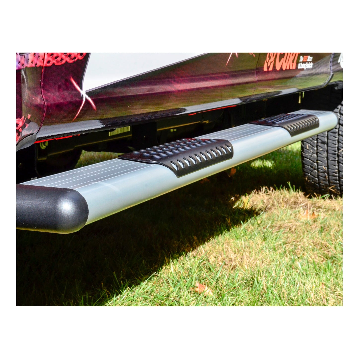 Luverne O-Mega II 6" x 78" Silver Aluminum Side Steps, Select Silverado, Sierra