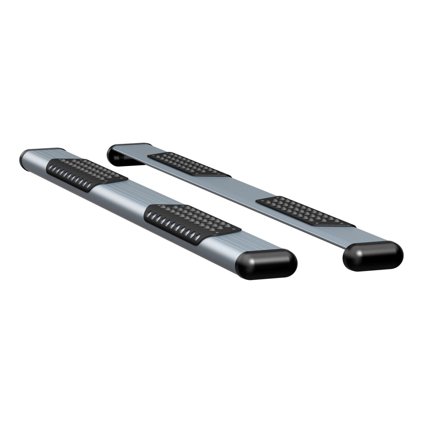 Luverne O-Mega II 6" x 78" Silver Aluminum Side Steps, Select Silverado, Sierra Ext Cab