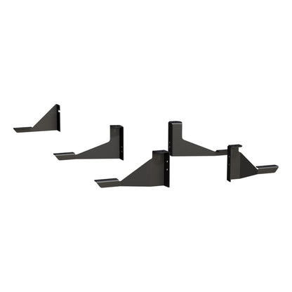 Luverne O-Mega II 6" x 36" & 100" Silver Aluminum Side Steps for Chevrolet Express & GMC Savana (135-in WB)