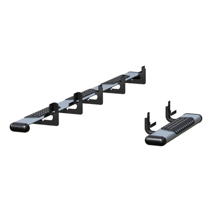 Luverne O-Mega II 6" x 36" & 100" Silver Aluminum Side Steps, Select Sprinter 2500, 3500