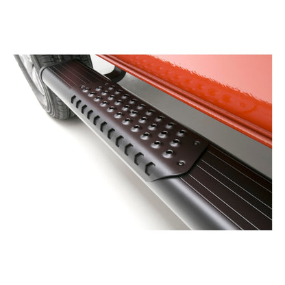 Luverne O-Mega II 6" x 36" Black Aluminum Side Steps (No Brackets)