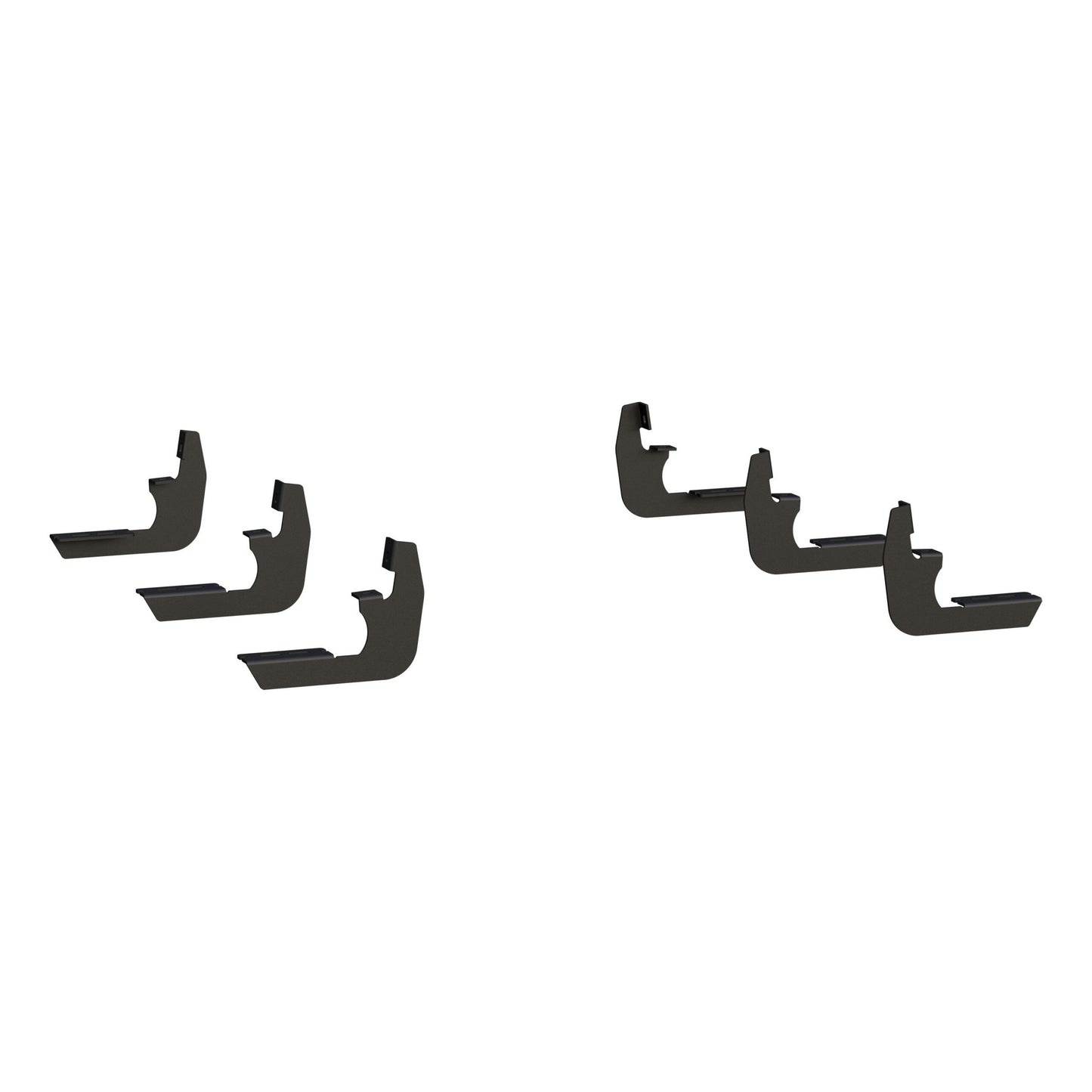 Luverne O-Mega II 6" x 72" Black Aluminum Side Steps, Select Chevy Colorado, GMC Canyon