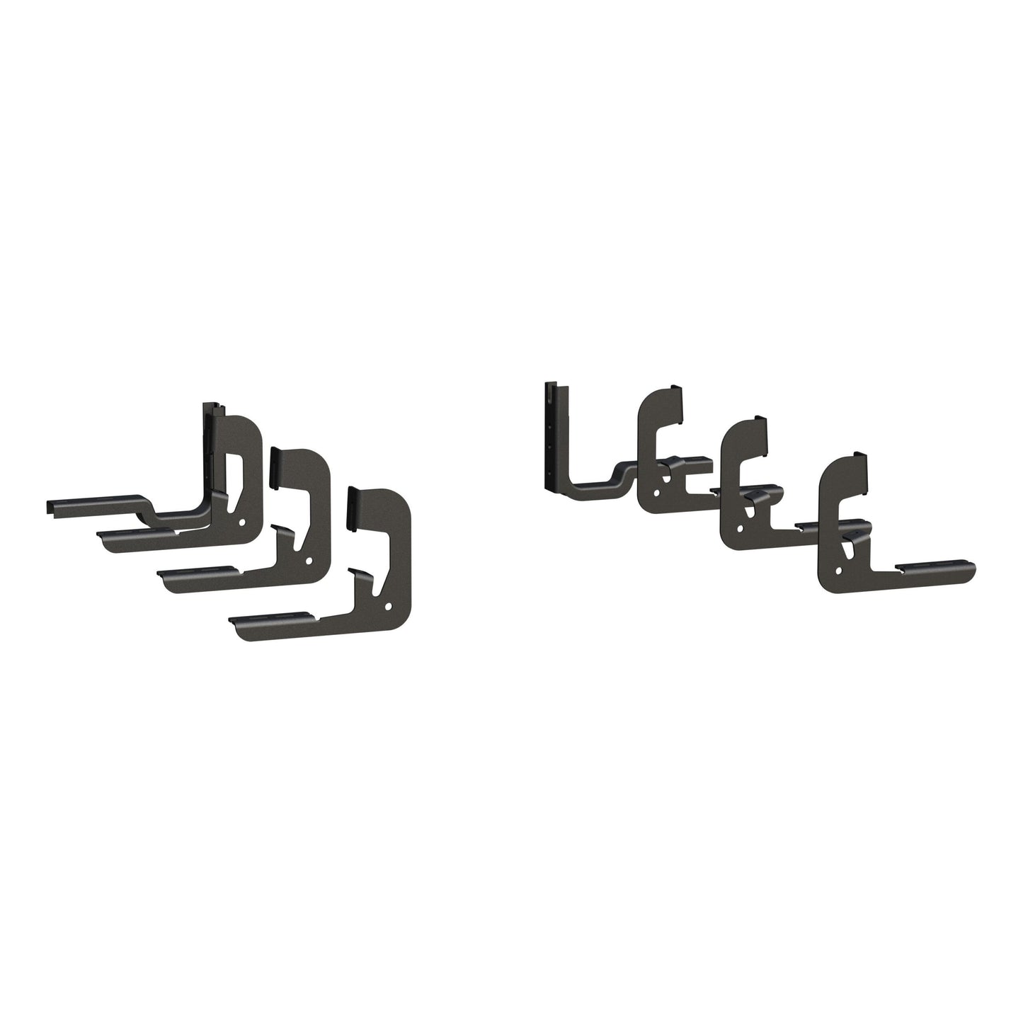 Luverne O-Mega II 6" x 78" Black Aluminum W2W Steps, Select Silverado, Sierra 1500