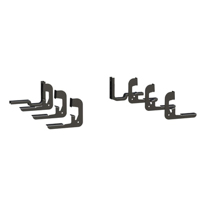 Luverne O-Mega II 6" x 78" Black Aluminum W2W Steps, Select Silverado, Sierra 1500