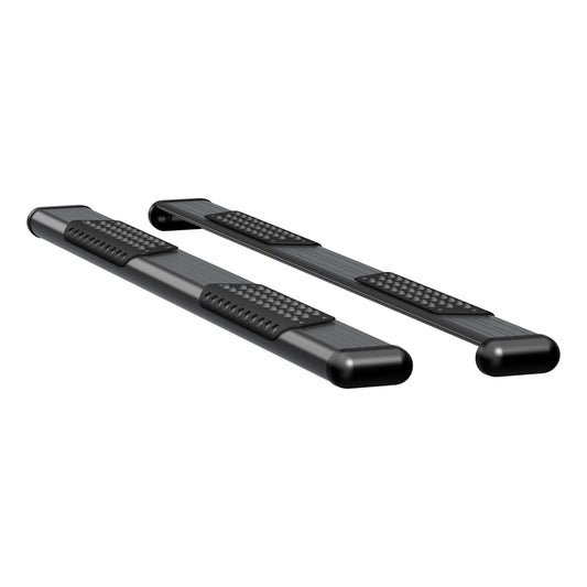 Luverne O-Mega II 6" x 78" Black Aluminum Side Steps (No Brackets)
