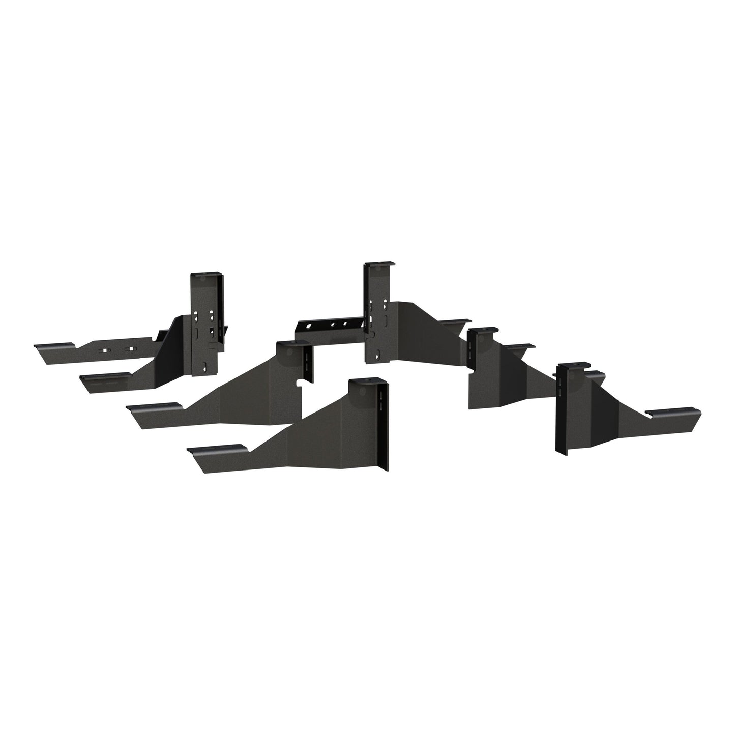 Luverne O-Mega II 6" x 98" Black Aluminum W2W Steps, Select Dodge, Ram 1500