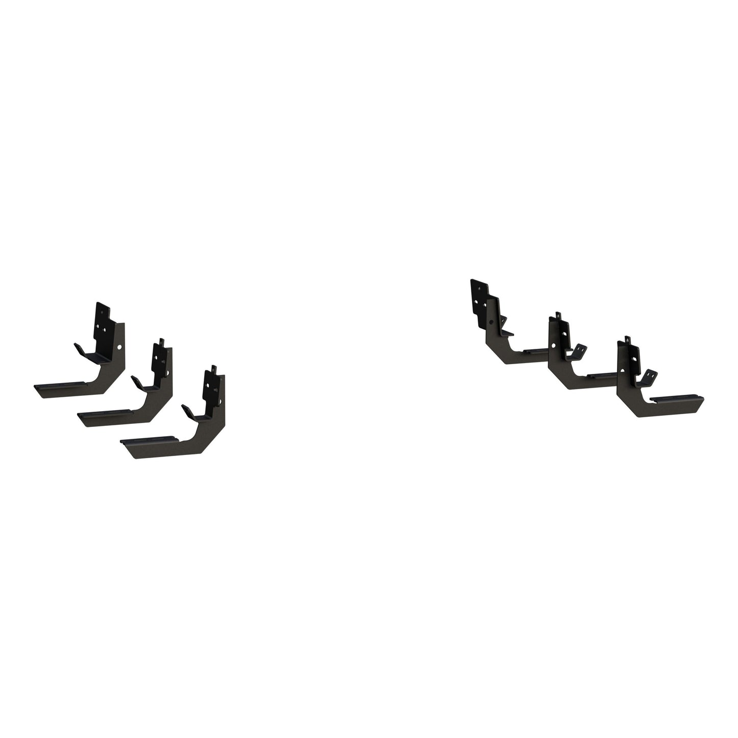 Luverne O-Mega II 6" x 98" Black Aluminum Side Steps, Select Ram 2500, 3500