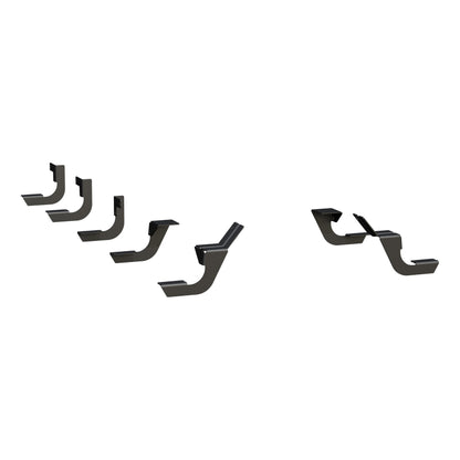 Luverne O-Mega II 6" x 36" & 100" Black Aluminum Side Steps, Select Ford E-Series Vans