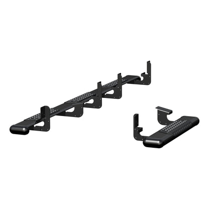 Luverne O-Mega II 6" x 36" & 100" Black Aluminum Side Steps, Select Ram ProMaster