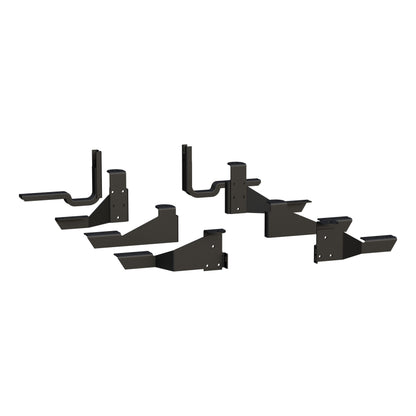 Luverne O-Mega II 6" x 102" Black Aluminum W2W Steps, Select Silverado, Sierra HD