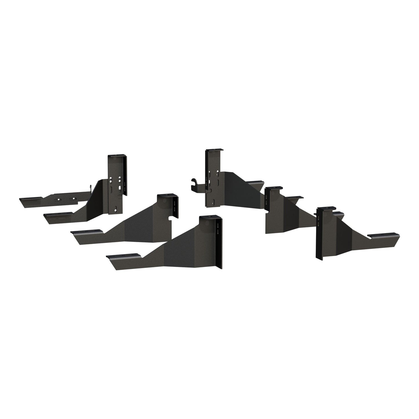 Luverne O-Mega II 6" x 114" Black Aluminum W2W Steps, Select Ram 2500
