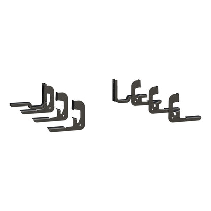 Luverne O-Mega II 6" x 114" Black Aluminum W2W Steps, Select Chevy Silverado, GMC Sierra