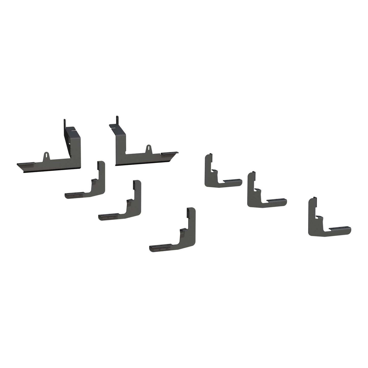 Luverne O-Mega II 6" x 114" Black Aluminum W2W Steps, Select Silverado, Sierra 1500 Crew