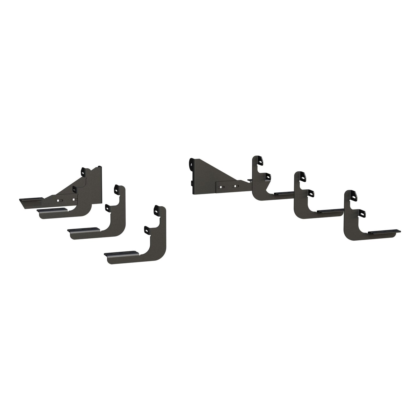 Luverne O-Mega II 6" x 114" Black Aluminum W2W Steps, Select Ford F-150