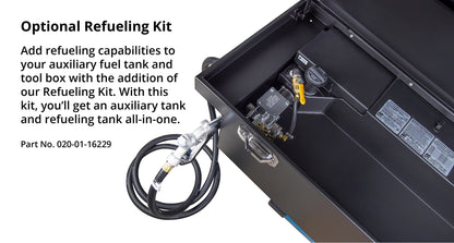 Transfer Flow 70-Gallon Steel Auxiliary Tank & Tool Box Combo - 0800116063