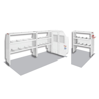 Commercial Shelving Van Package for Ford Transit - 130-in WB - Low Roof