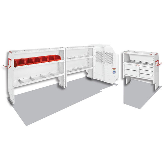 General Service/Contractor Van Package for Ford Transit - 148-in WB - Low Roof