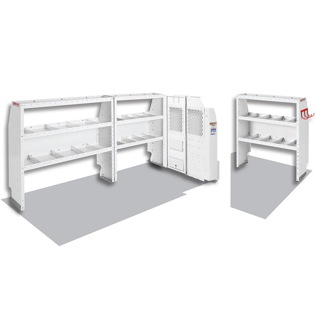 Commercial Shelving Van Package for Chevy/GMC Express/Savana - 135-in WB