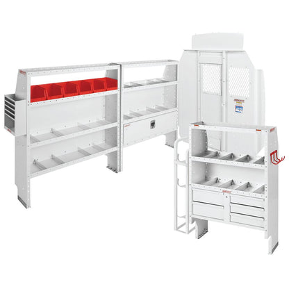 HVAC/Mechanical Van Package for Ford Transit - 148-in WB - Mid Roof