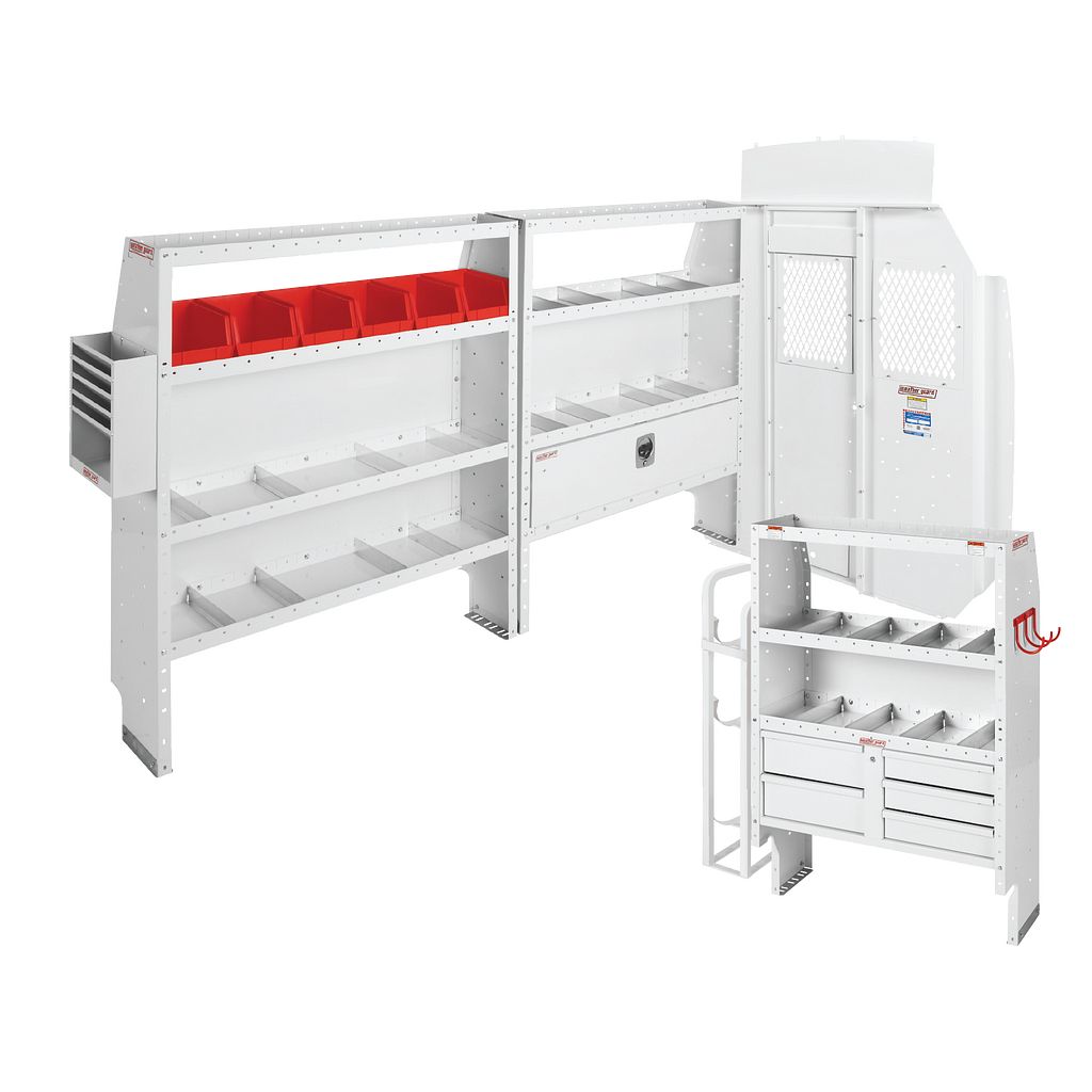 HVAC/Mechanical Van Package for Ford Transit - 148-in WB - High Roof