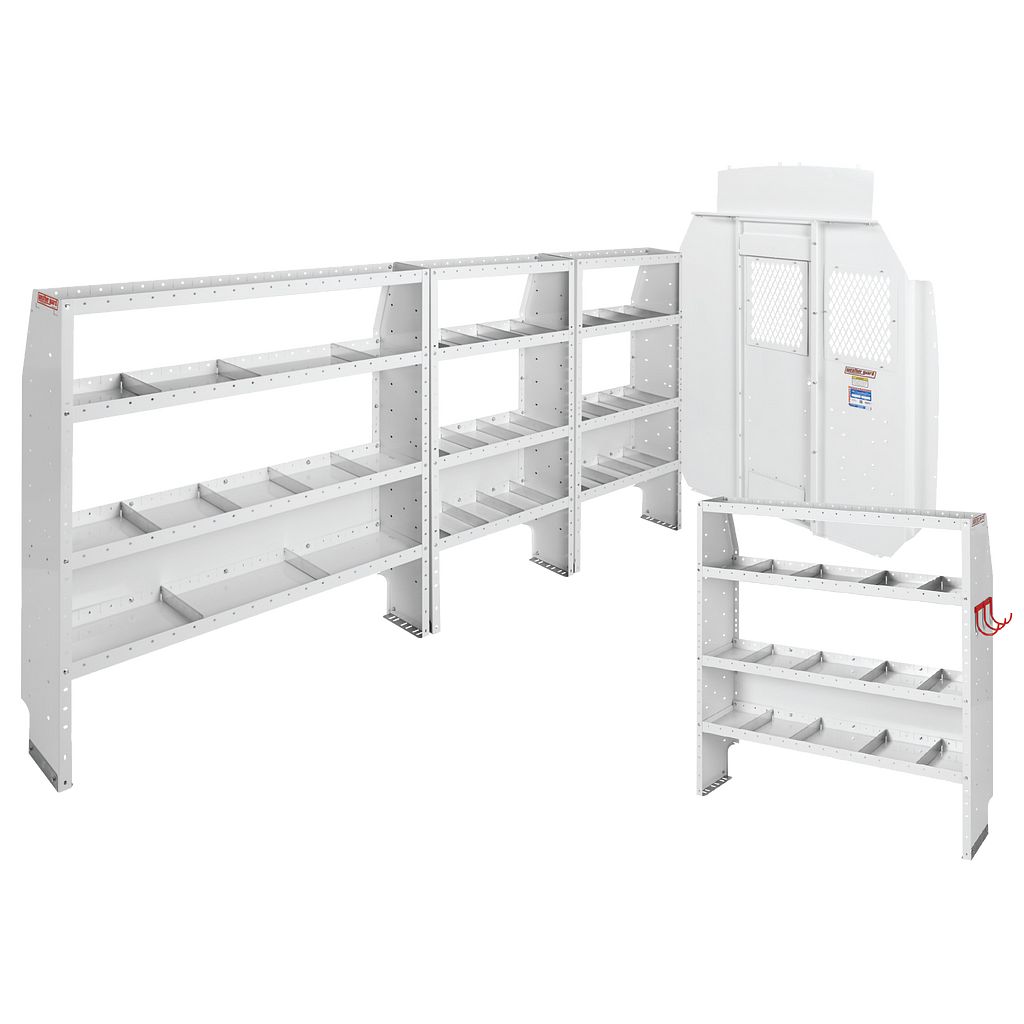Commercial Shelving Van Package for Mercedes Sprinter - 170-in WB - High Roof