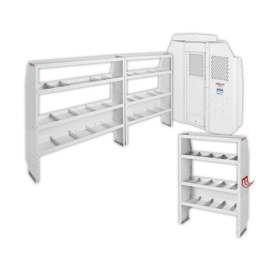 Commercial Shelving Van Package for Mercedes Sprinter - 144-in WB - High Roof