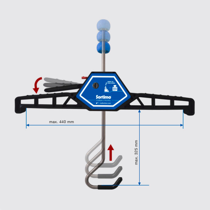 Sortimo Ladder clamp, VPE 2 pieces - 6000014968