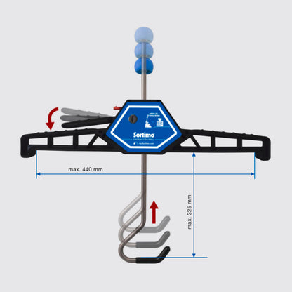 Sortimo Ladder clamp, VPE 2 pieces - 6000014968