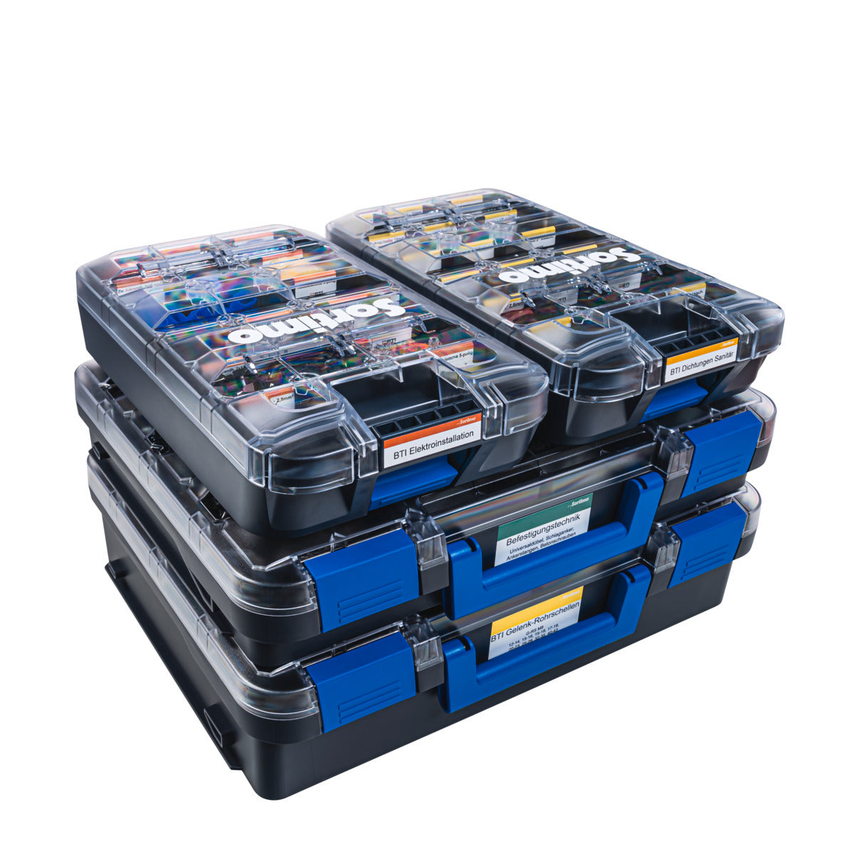 トコトリブロック HF blue HF black120gセット Sortimo T-BOXX 120 Passenger Car First Aid Kit according to DIN