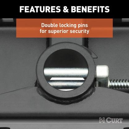 CURT Double Lock 2-5/16" Gooseneck Ball - 60616