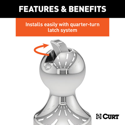 CURT OEM Puck System 2-5/16" Gooseneck Kit, Ram (30K) - 60618