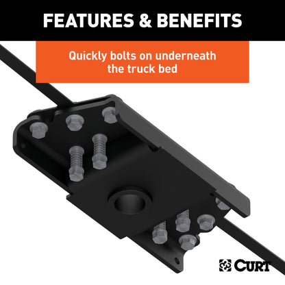 CURT OEM-Style Gooseneck Hitch, Select Ram 3500 - 60626