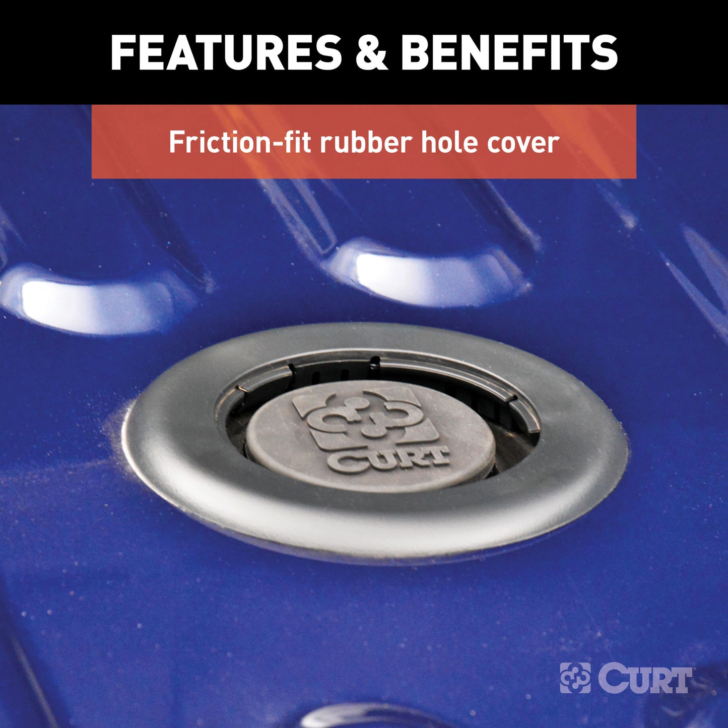 CURT OEM Puck System 2-5/16" Gooseneck Kit, Ram (38K) - 60638